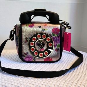 Besty Johnson Telephone Crossbody Bag
